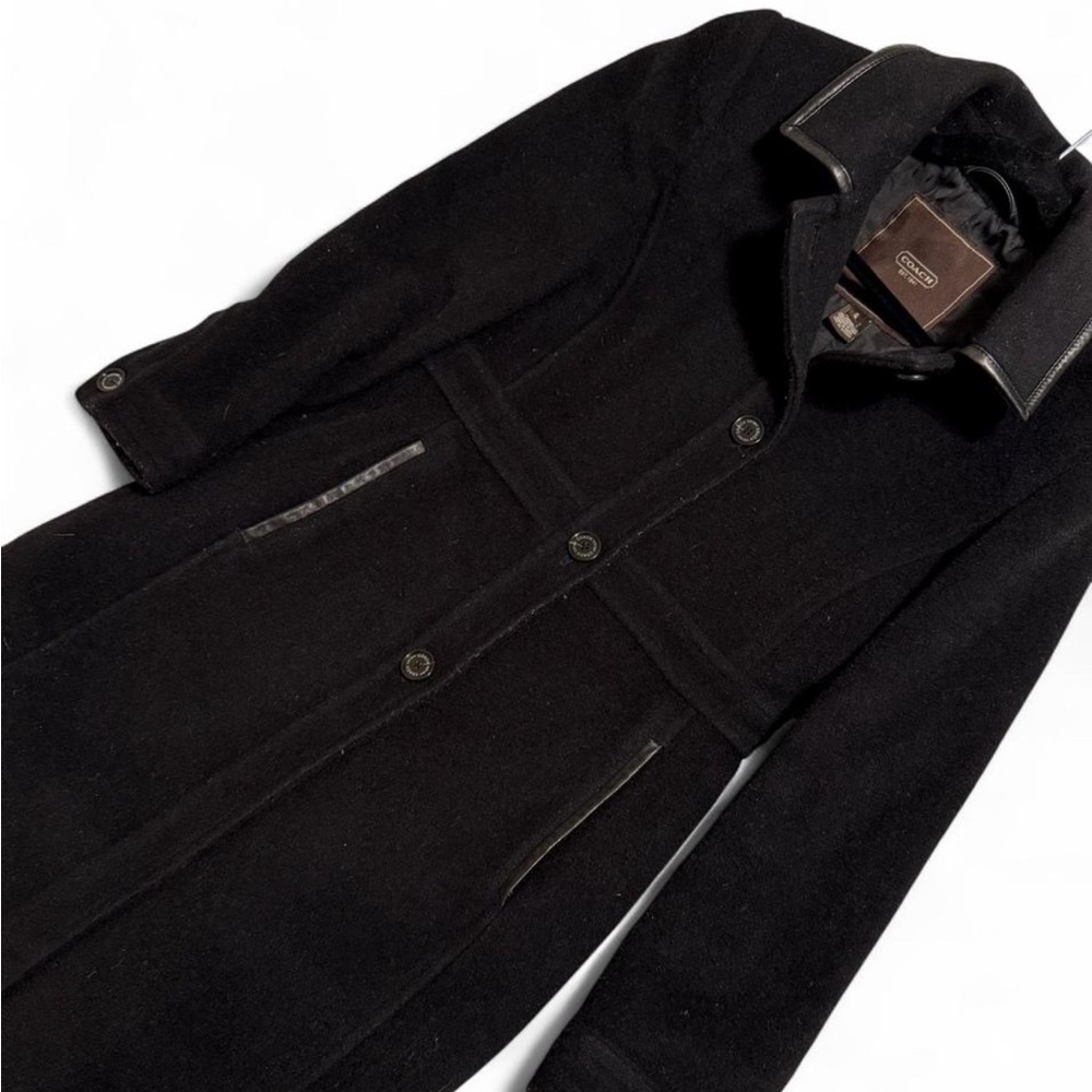 Vintage Black Coach Coat